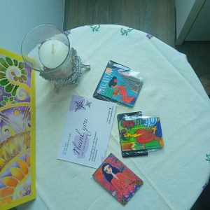 magnet, fridge magnet, batik, painting, original design